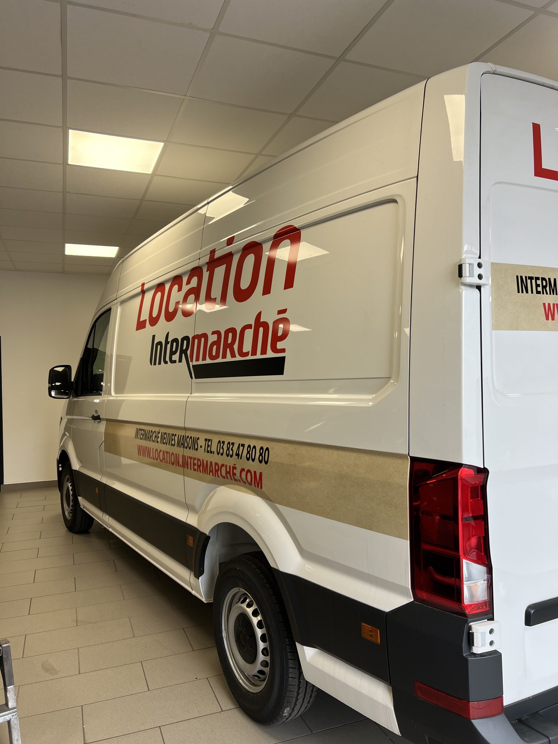 Covering publicitaire véhicule utilitaire Nancy - Wrap My Car Design